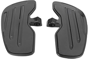 ‎AOUTECEN Aoutecen Paar Motorrad-Trittbrett, Motorrad-Hinterfußrasten Anti-Rutsch-Motorrad-Hintertrittbrett mit Gummi-Trittbrettpolster für Indian Scout/Sixty/Bobber 2015-2021