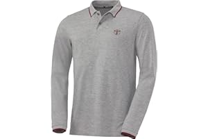 Chiemsee Herren Poloshirt Langarm, 100% Baumwolle, bequemes Polo mit lässigem Kragen, leichtes Langarmshirt, atmungsaktiv & luftdurchlässig, Gr. M-3XL
