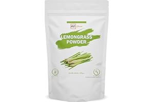mGanna 100% Natural Lemon Grass/Cymbopogon/Lemongrass Powder for Flavoring Tea and Cosmetic Formulation 227 GMS / 0.5 LBS