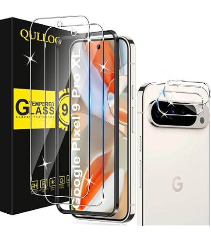 MaEiol Kit Protezione Google Pixel 9 Pro - Custodia Silicone + 2 Pellicole Privacy Vetro Temperato - Foto 6