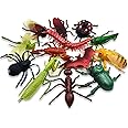 13pcs Bugs Toys - Realistic Insects Toys - Giant Fake Bugs for Kids Birthday Gift Party Favors