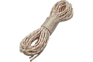 YGQ Zugseil Starterseil 3.0mm Ersatzseil 1/8 Zoll Rücklaufseil 12M für Kettensäge Trimmer Edger Unkrautstecher Wacker Laubbläser STIHL MS170 MS180 Husqvarna Echo Craftsman Poulan Push Mower