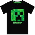 Minecraft Boy's Creeper T-Shirt, Kelly Green