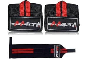 Aasta Body Building Weightlifting Wrist Straps,Bar Straps