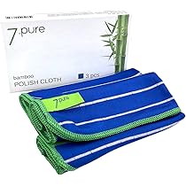 Nuovo Kit 5 Pezzi Panni in Bamboo Ecologici Antibatterici