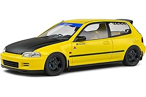 SOLIDO 1:18 Honda Civic (EG6) Spoon Version Yellow 1991