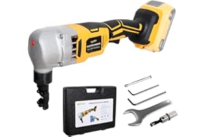WITLIGHT Cordless Nibbler for Dewalt 20V Max Battery, Mellif 18 Gauge Sheet Metal Cutter w/ 1200RPM Brushless Motor | Replaced Blades for Cutting Stainless Steel, Aluminium, Plastic (Battery NOT Included)