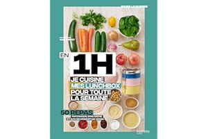 HACHETTE PRATIQUE En 1 heure, je cuisine mes lunchs box pour toute la semaine