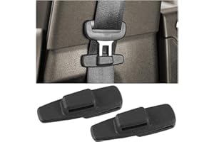 JNNJ 2 Stück Auto-Sicherheitsgurtversteller, Universal-Komfort-Schultergurt-Positionierer, Auto-Sicherheitsgurtschloss Protector, Fahrzeugzubehör für Auto, SUV, LKW
