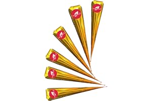 AESTHETIC NEW YORK Aesthetic - 6 Dark Brown Natural Henna Cones Mehndi For Temporary Tattoos