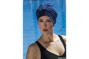 Fashy - Bonnet de bain turban avec fermeture réglable pour femmes