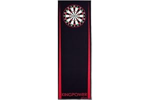 Kingpower Tapis de Fléchettes Paillet de Fléchettes Tournoi Fléchettes Dart 237x80 cm