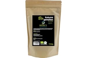‎MICHEL´S NATURPRODUKTE Michel´s Naturprodukte Bio Kurkuma Pulver 500g Rohkostqualität Gewürz Indischer Safran Gelbwurzpulver Curkuma Curcurmin