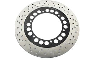 TARAZON Rear Brake Disc Rotor for YAMAHA VMAX V-Max 1200 VMX1200/ FJ 1100 1200 1300/ XV 1700 Road Star Warrior Midnight PCM/XVS 1100 XVS1100 V-Star Classic Custom Silverado Dragstar
