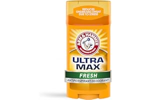 Arm & Hammer Ultramax Invisible Solid Fresh Antiperspirant Deodorant For Men, 2.6 oz