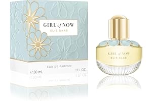 ‎ELIE SAAB Elie Saab Girl of Now 30 ml – Eau de Parfum für Frauen – Blumiger Gourmand-Duft – Süchtig Machende Noten von Mandel, Orangenblüte und Patschuli – Transparenter Glasflakon