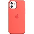 Apple Silicone Case with MagSafe (for iPhone 12, 12 Pro) - Pink Citrus