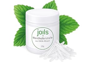 ‎JOILS JOILS® Menthol Crystals 100% Pure Mint Oil Resealable Sauna Tin (25g) Menthol