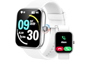 Yoever Montre Connectée Homme Femme avec Répondre/Numéroter,1,91" Montres Connectées iPhone/Samsung/Android,Smartwatch avec AI& Alexa Intégré Sommeil,Fréquence Cardiaque,SpO2,100+ Modes Sportifs