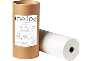 MELLOA FOR THE LITTLE ONES Melloa Bolsas de pañales compatibles con sistemas de eliminación de pañalesTommee Tippee Sangenic Tec Twist and Click Spross Ubbi Magic Littycat de basura para pañales (Azul, 100m + Tubo de papel)