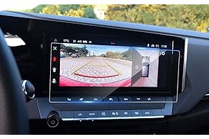 BSTW per 2021-2025 Opel Astra & Opel Mokka & 2024-2025 Opel Grandland Pellicola Protettiva per Navigazione, 10" Multimedia Navi Touchscreen Pellicola in Vetro Temperato, 9H Antigraffio Anti Impronta