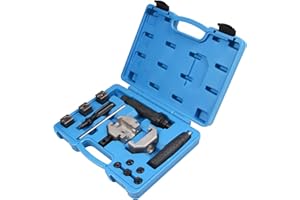 ‎LLCTOOLS LLCTOOLS Kfz Dog Bremsleitung Bördelgerät | Kfz-Werkzeugausrüstung | Bremsleitung Werkzeug | Doppel Bördelwerkzeug Satz für Kfz Bördeln | Autowerkzeug-Set