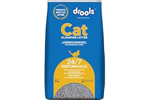 Drools Cat Litter for Multiple Breeds 5kg | Lavender | Pet & People Friendly | Long Lasting | Super Absorbent