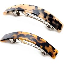 4er Set Französische Haarspangen Für Damen – Vintage-Automatikspangen Für Dickes & Dünnes Haar