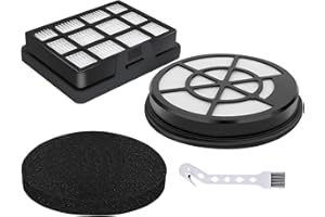 LEADAYBETTER BZ152EF Filtre pour Bosch Serie 2 Aspirateur BGC05A220A, BGC05A320, BGC05A322, BGC05AAA1,BGS05A221, BGS05A222, BGS05AAA2/01, BGS05A220/02