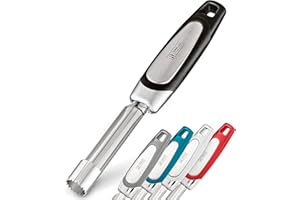 ORBLUE Vide-Pomme Trognon Entferner aus Edelstahl: Müheloses Entfernen von Trognon und Kernen von Äpfeln. Ideal für die Küche und als Dénoyauteur für andere Obstsorten