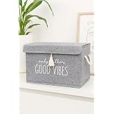 Pazar Kapısı Ke&ccedil;e &Ccedil;ok Ama&ccedil;lı Kapaklı D&uuml;zenleyici Kutu 35 x 24 x 24 Cm (Mini, Gri)