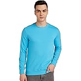 Amazon Brand - Symbol Men's Cotton Round Neck Winter Sweatshirt | Fleece Lined