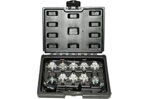 DPTOOL Fuel Injector Noid Light Test Kit Noid Lites IAC Tester Compatible with GM PFI/TBI/SCPI/Multec2 Replacement for Ford TBI Compatible with Bosch2/PFI with Extension