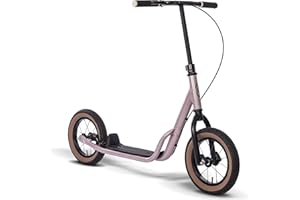 ‎PUKY PUKY R 07 L | Street Scooter | sicherer Roller für Kinder ab 4,5 Jahren | rutschfestes Trittbrett | höhenverstellbarer Lenker | Berry-Anthrazit