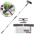 Professional Window Squeegee Cleaner, Equipment Kit Shower Squeegee 158cm Telescopic Window Washing Equipment with Bendable Head,and Aluminium Cleaning Tools for Indoor/Outdoor High Window