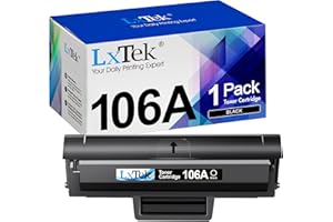 LxTek 106A Kompatible Tonerkartusche Ersatz für HP 106A Toner kompatibel für HP Laser 107a 107r 107w MFP 135a 135r 135w 135wg 137fnw 137fwg (Schwarz)