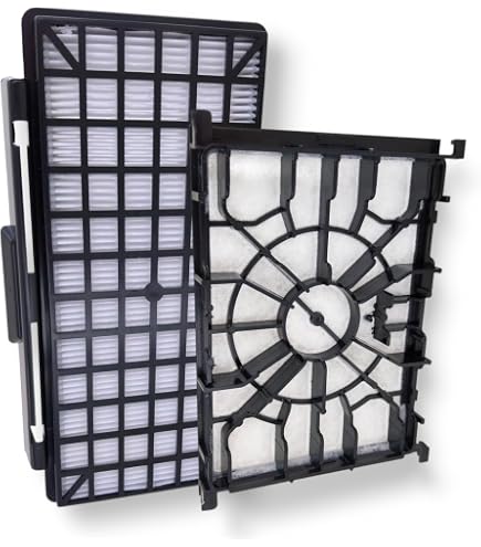 McFilter I 1x filtro HEPA + 1x filtro di protezione del motore adatto per Q5.0 Siemens VSQ5X1230 VSQ5X12M1 VSQ8M1 extreme SilencePower hoover filtro di ricambio hoover bag