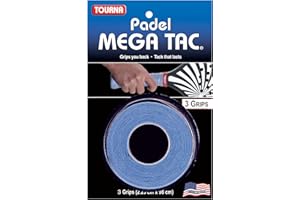 Tourna Blister DE 3 sur Grip Mega TAC Padel Bleu