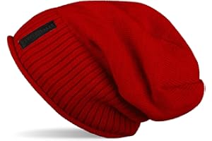 styleBREAKER Calda Cuffia Beanie a Maglia fine con Morbidissimo Rivestimento Interno in Pile, Unisex 04024065