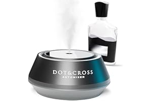 DOT AND CROSS Creed Car Air Freshener for Men (Automizer) - Smart Car Air Freshener Diffuser, 25ml Large Capacity Aventus Inspired Automatic On/Off Automotive Aroma Diffuser, Vehicle Accessories For Men.