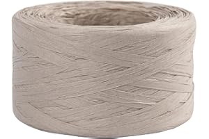 VBS Rafia naturale, 7-8 mm, 100 m, vari colori