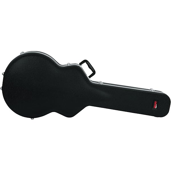 Custodia Legno Per Chitarra Elettrica Stile 335 - Interno In Spugna, Chiusure Acciaio - Foto 5