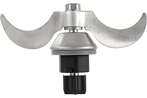 CDDCWZ Passend für Vorwerk Thermomix TM31 Edelstahl Teigmischmesser (mit Dichtungsring) Küchenmaschinen-Mixermesser-Zubehör Robust und langlebig Kompatibel mit den Modellen Thermomix TM31