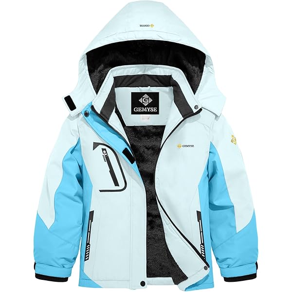 IWEMEK Kinder Regenjacke Wasserdicht - Winddichte Outdoor Jacke Mit Kapuze Für Jungen & Mädchen 2-6 Jahre