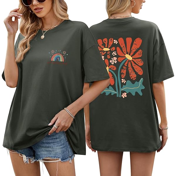 Trendy Basic Letter Gedrukt T-shirt met korte mouwen voor Trendy Basic Letter Gedrukt T-shirt met korte mouwen voor