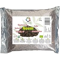 SOS-VERDE Neempresskuchen 2kg rein organischer Dünger zur natürlichen Pflanzen- und Bodenpflege