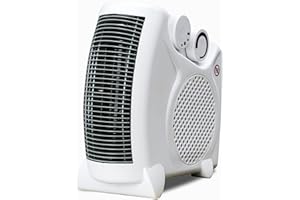 STATUS Portable 2kW Dual Position Small Fan Heater - (FH2P-2000W1PKB)