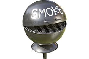 BOLTZE Popielniczka pręt ogrodowy żelazo czarna 113 cm