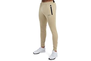 TCA Hombre Rapid Pantalon con Bolsillos con Cremallera - Pantalones Chandal Pistero