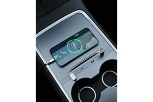 ANKEWAY Cargador de Coche Multipuerto para Tesla Model 3/Y (2021-2023), Concentrador USB de Consola Central Compatible con Carga Rápida 100% Compatible con Tesla Model 3/Y, Tesla Accesorios Model 3 Model Y